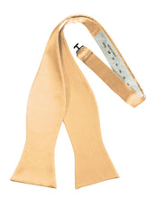 Apricot Luxury Satin Bow Tie