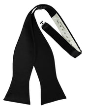 Black Luxury Satin Bow Tie