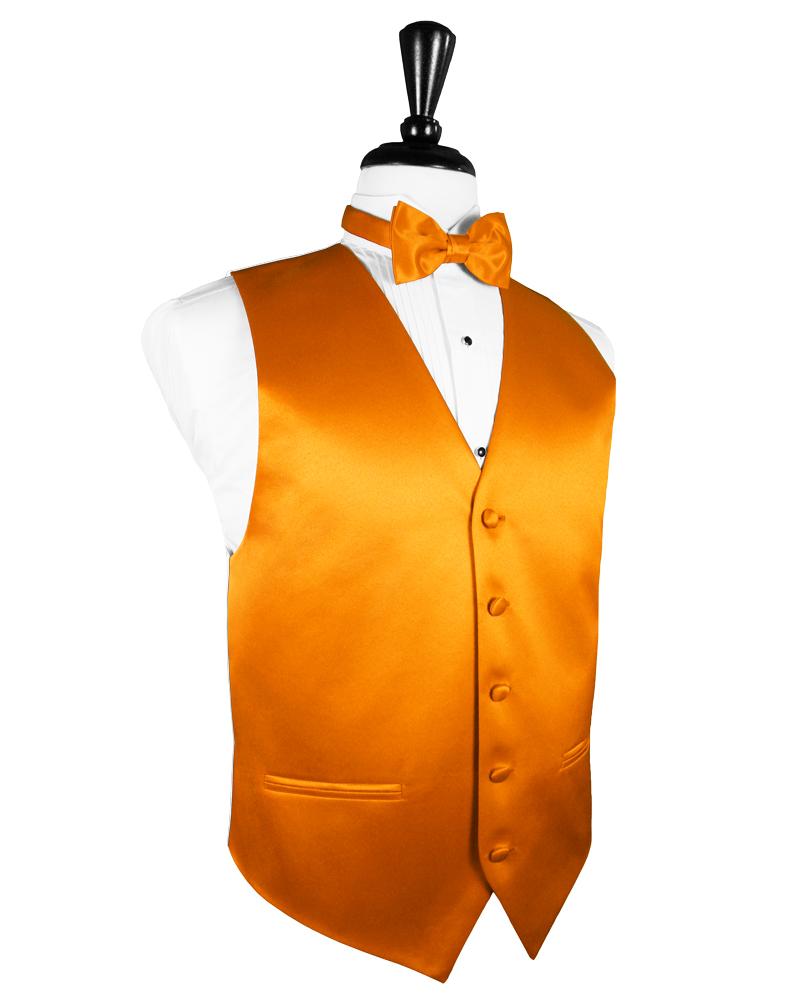 Mandarin Luxury Satin Tuxedo Vest