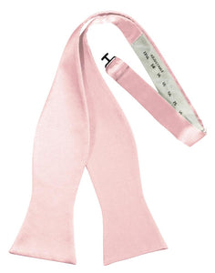 Pink Luxury Satin Bow Tie