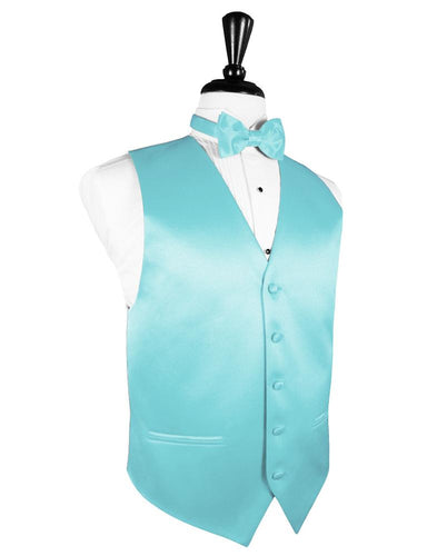 Pool Luxury Satin Tuxedo Vest