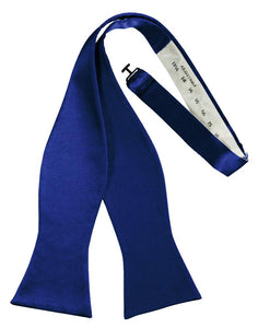Royal Blue Luxury Satin Bow Tie