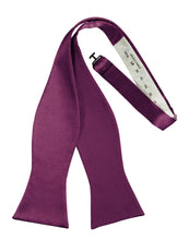 Sangria Luxury Satin Bow Tie