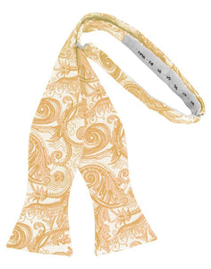 Apricot Tapestry Bow Tie