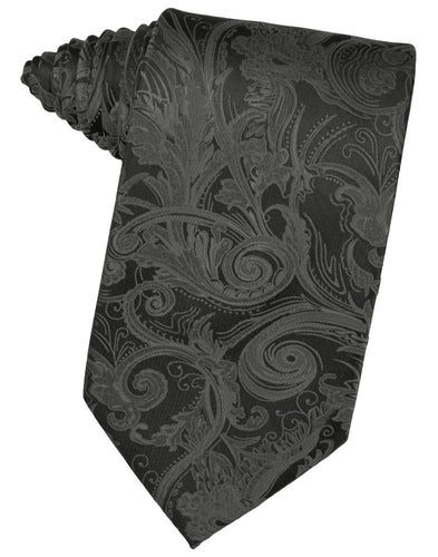 Charcoal Tapestry Necktie