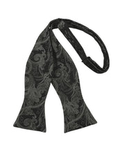 Charcoal Tapestry Bow Tie