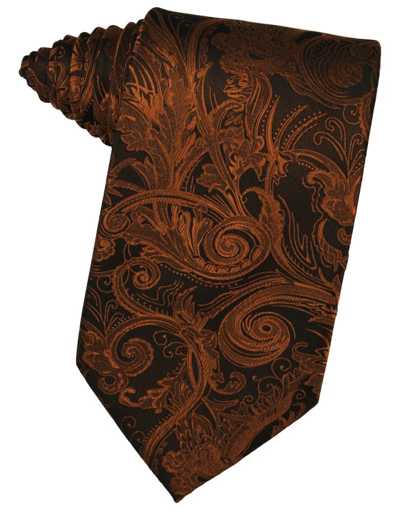 Cognac Tapestry Necktie