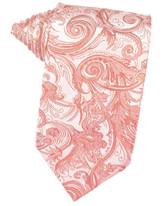 Coral Tapestry Necktie