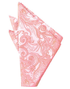 Coral Reef Tapestry Pocket Square