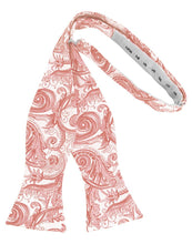 Coral Tapestry Bow Tie