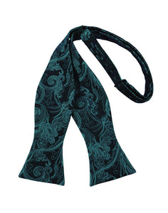 Jade Tapestry Bow Tie