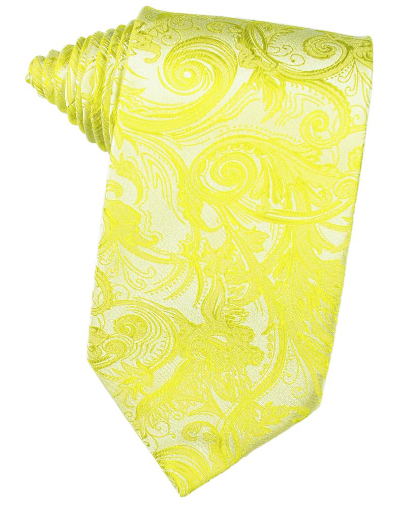 Lemon Tapestry Necktie