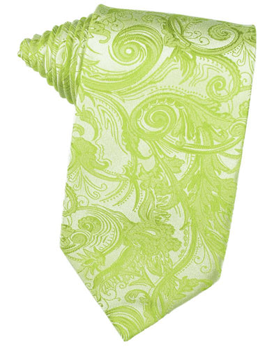 Lime Tapestry Necktie