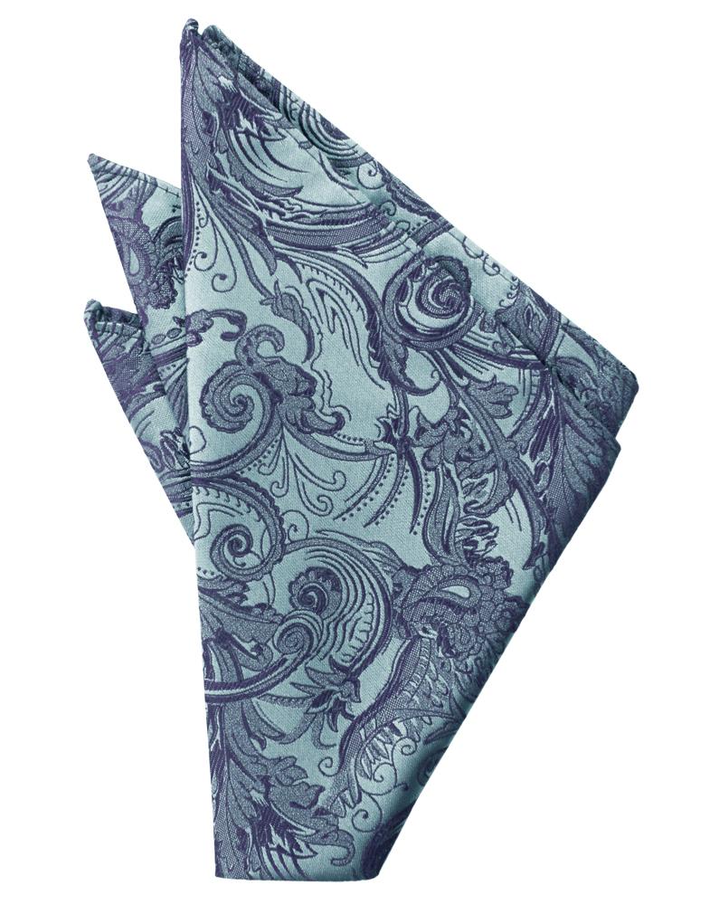Periwinkle Tapestry Pocket Square