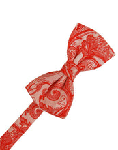 Persimmon Tapestry Bow Tie