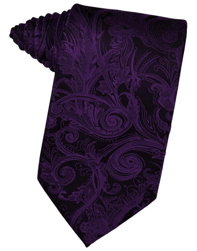 Purple Tapestry Necktie