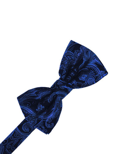 Royal Blue Tapestry Bow Tie