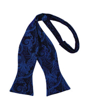 Royal Blue Tapestry Bow Tie