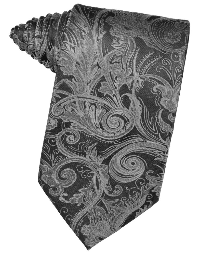 Silver Tapestry Necktie