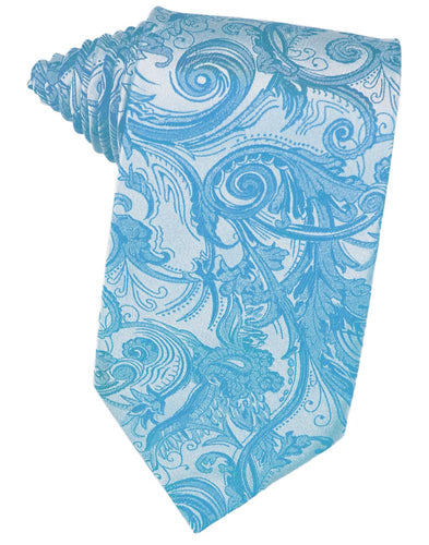 Turquoise Tapestry Necktie
